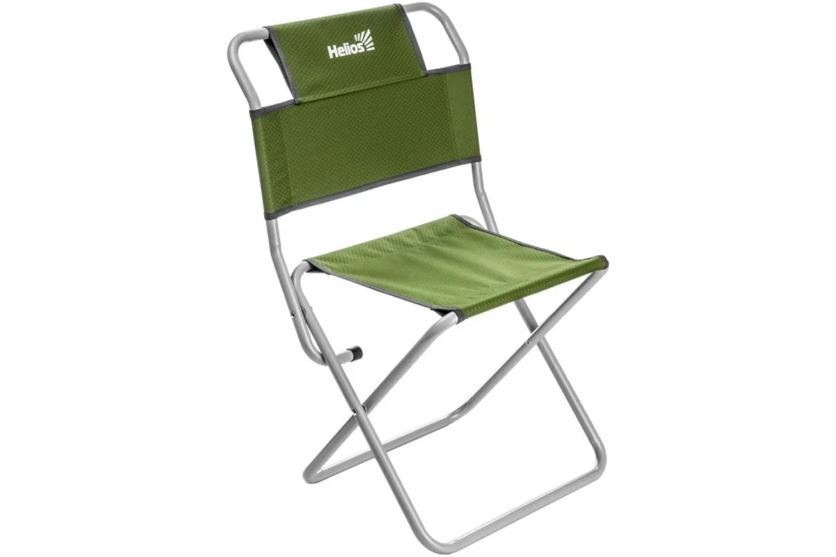 Стул Helios туристический со спинкой Green СР-400.19(с)