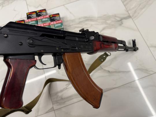 Охолощенный автомат АК47 ВПО925