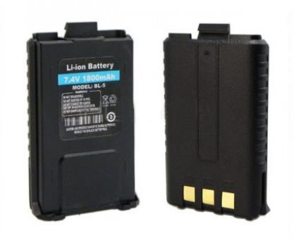 Аккумулятор для рации Baofeng UV-5R стандартный, 1800 мАч