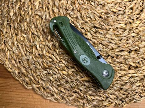 Нож складной Ganzo G611-G, зеленый